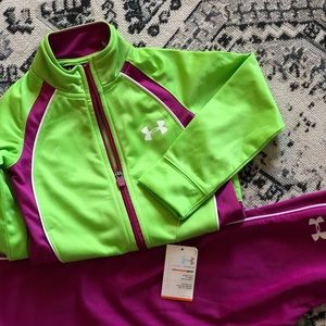 Kids under armour track suit